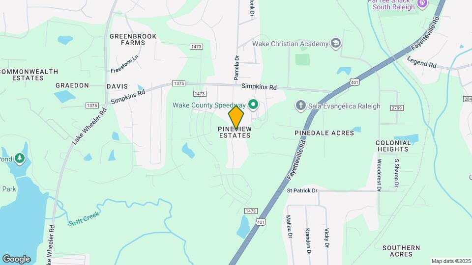 6013 Briarwood Dr Map and Location Details