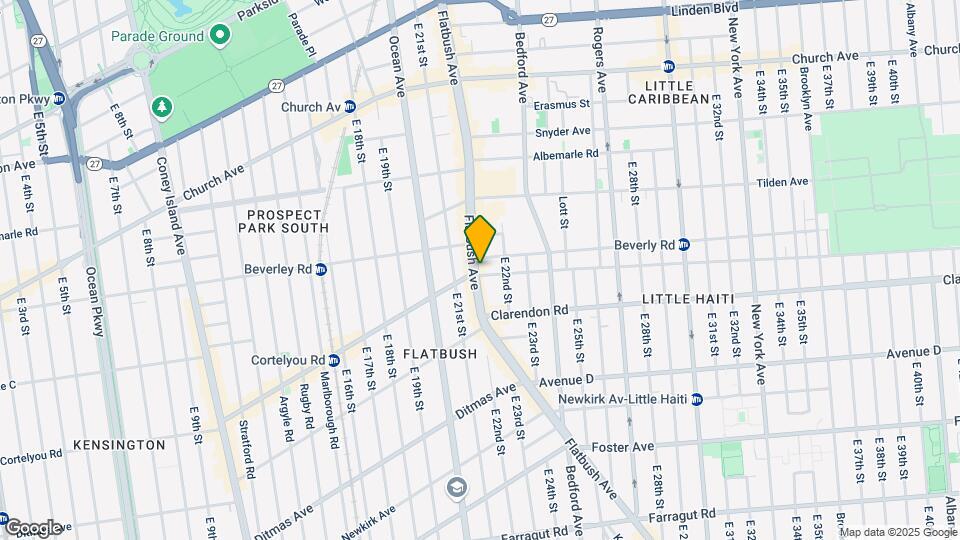 1081 Flatbush Ave Map and Location Details