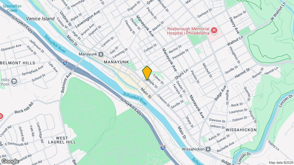 4151 Cresson St Map and Location Details