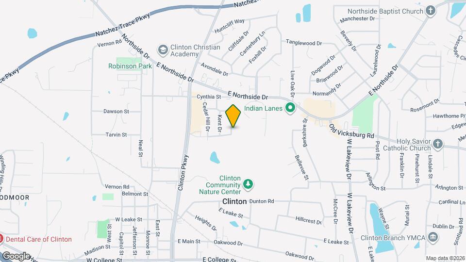 904 Oakhill Cir Map and Location Details