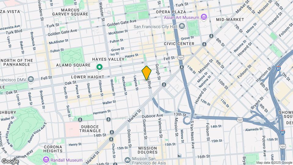 200 Rose St Mapa y Detalles de la Ubicación