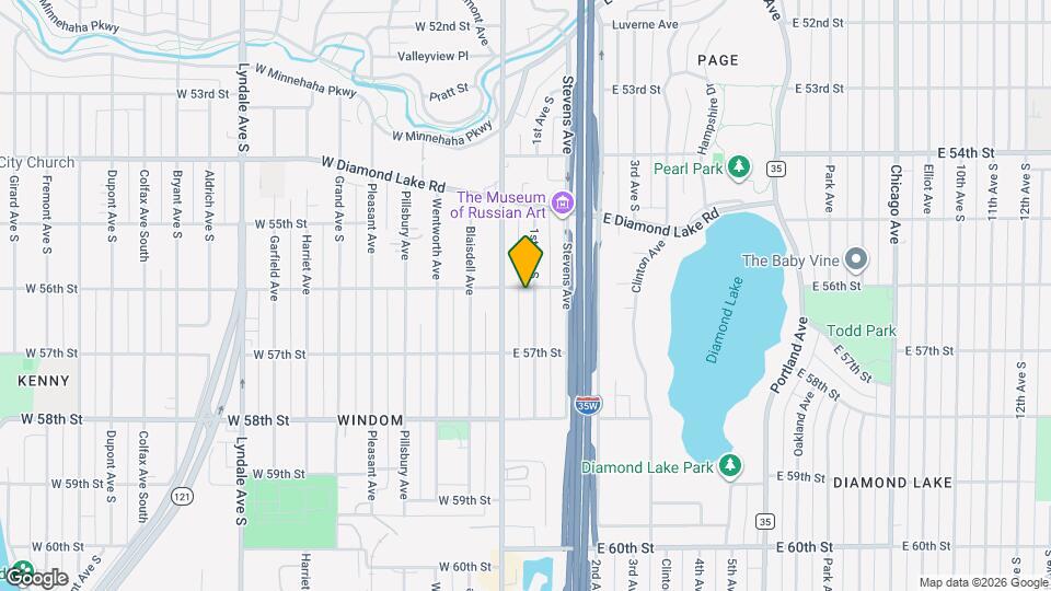 5604 1st Ave S Mapa y Detalles de la Ubicación