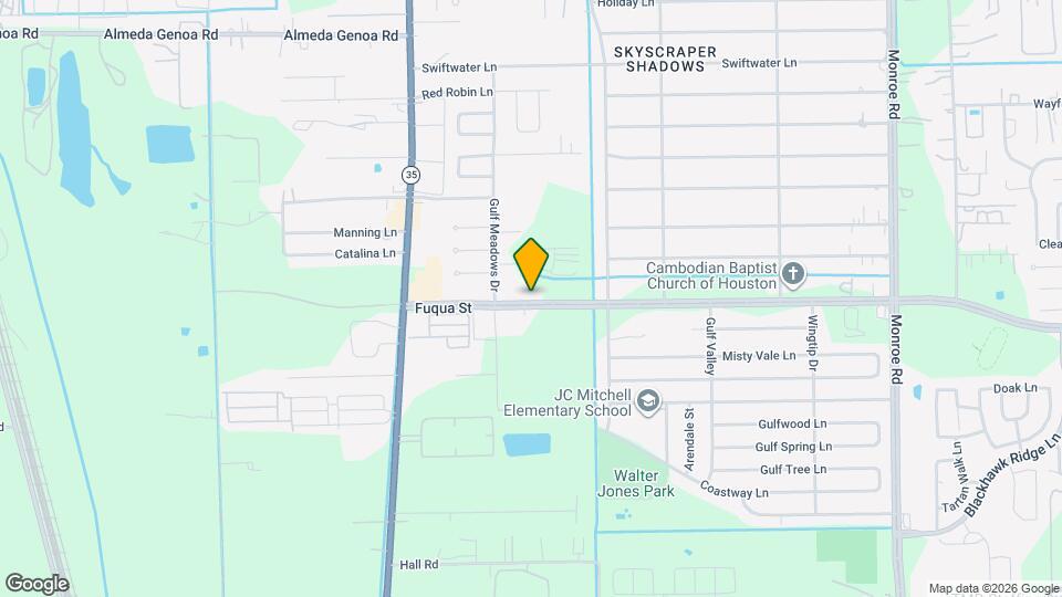 7839 Fuqua St Map and Location Details