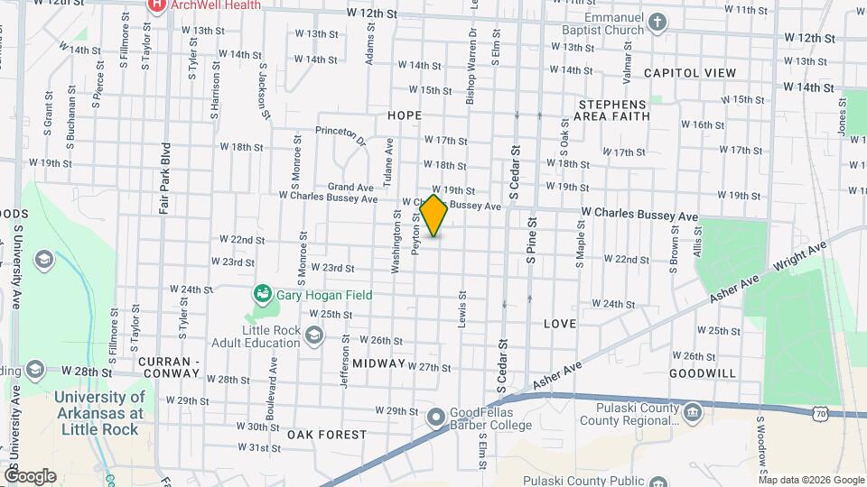 4304 W 22nd St Map and Location Details