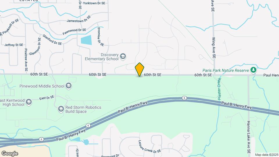 2550 60th St SE Map and Location Details