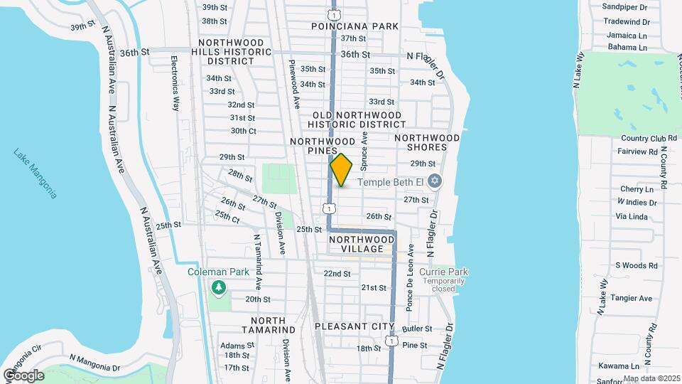 531 27th St Map and Location Details