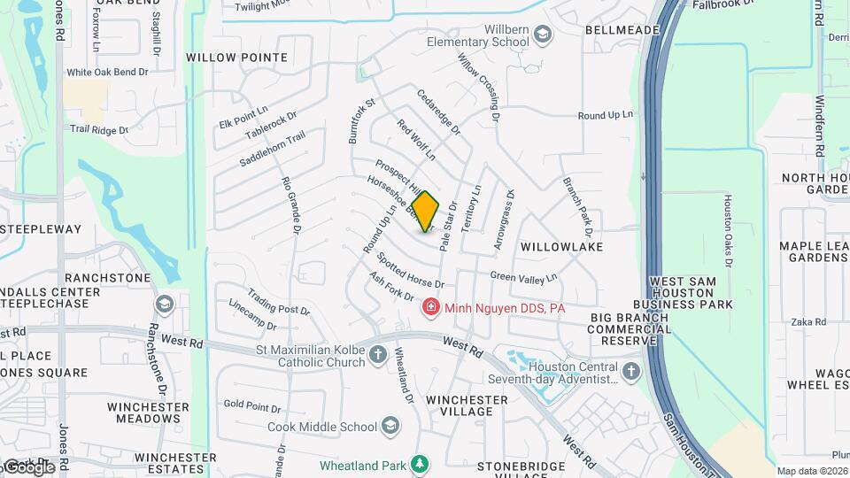 10022 Sand Pass Ln Map and Location Details