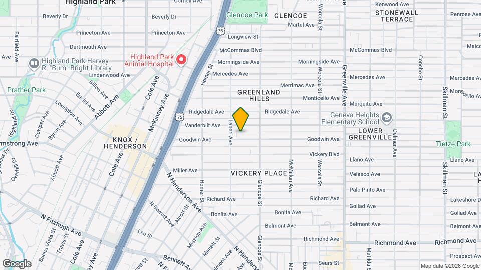 5319 Goodwin Ave Map and Location Details