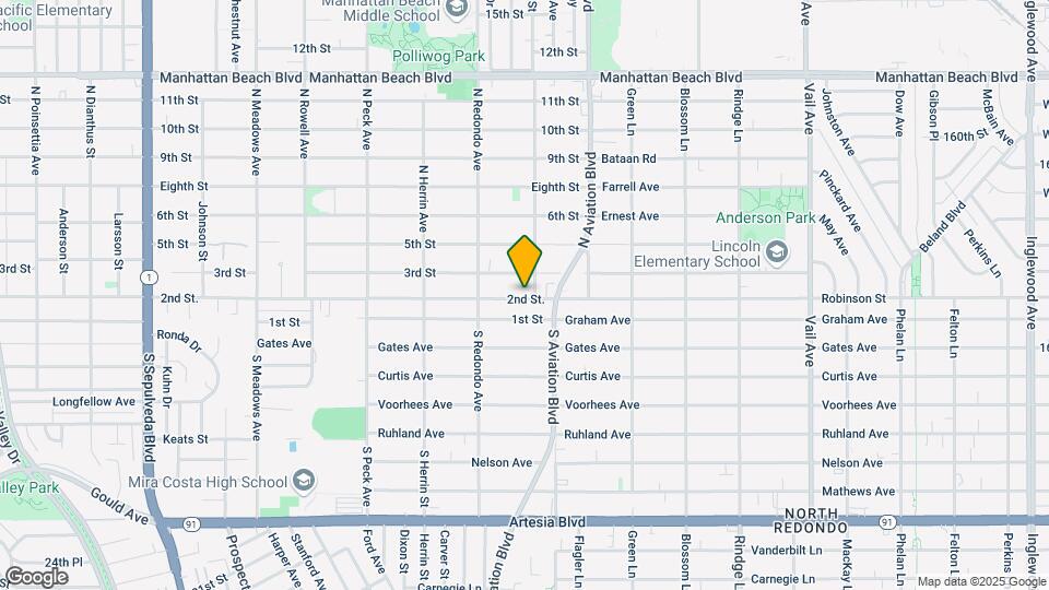 1751 2nd St. Map and Location Details