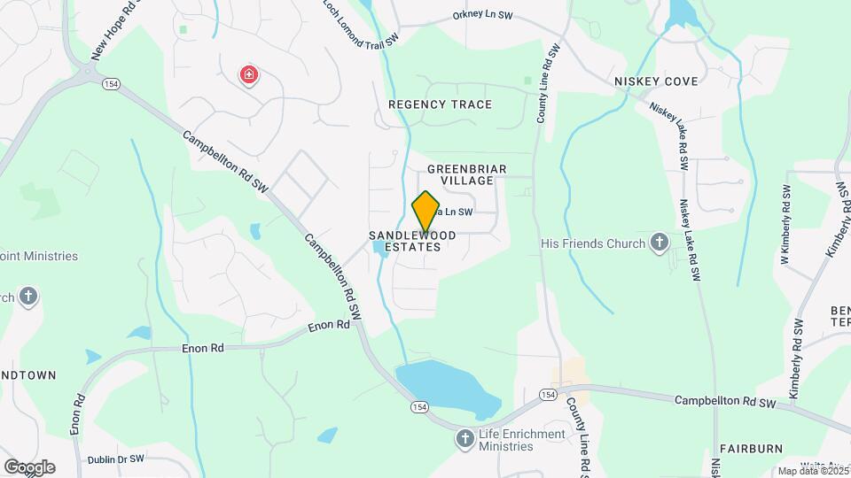 2319 Sandspring Dr SW Map and Location Details