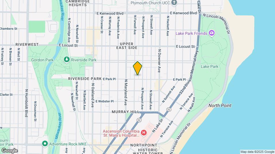 2312 E Park Pl Map and Location Details
