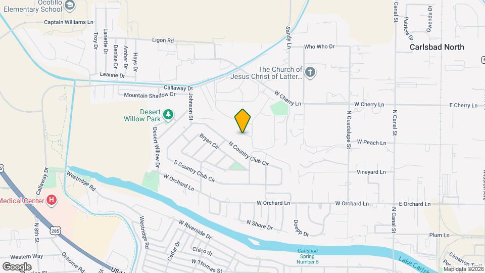 1207 Palo Verde Lp Map and Location Details