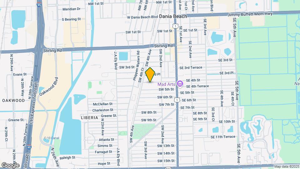 237 SW 4th St Map and Location Details