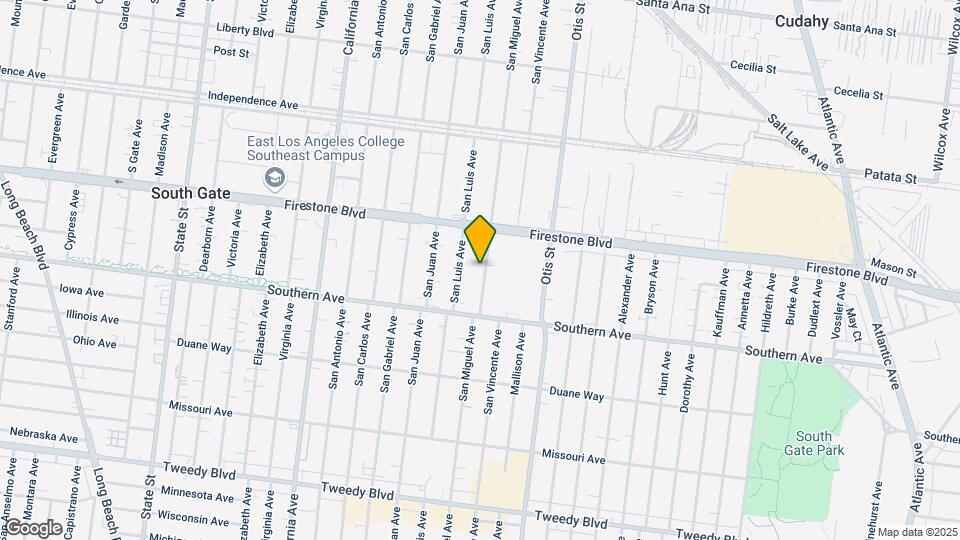8951 San Miguel Ave Map and Location Details