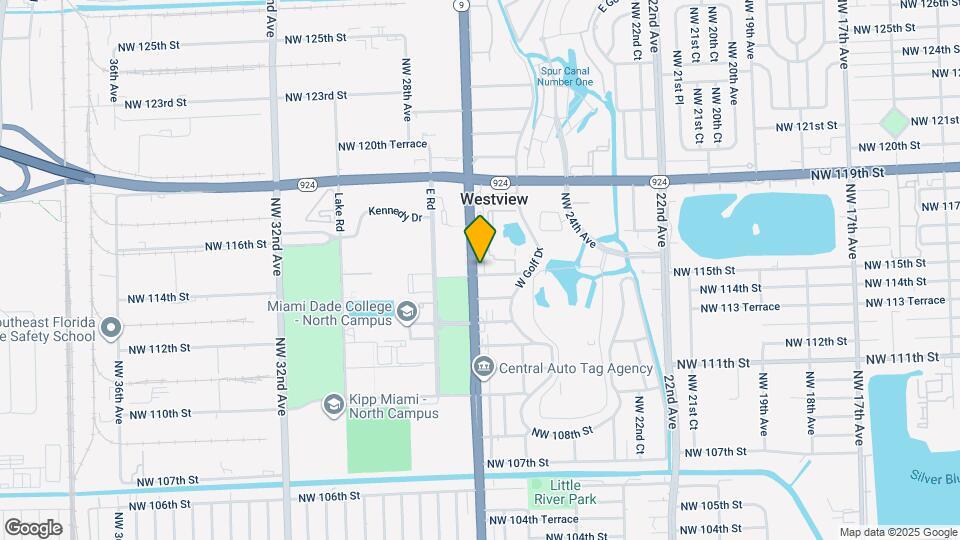 11501 NW 27th Ave Map and Location Details
