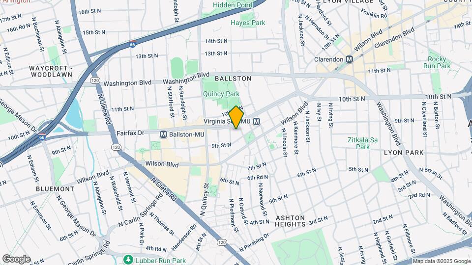 3800 Fairfax Dr, Unit #613 Map and Location Details