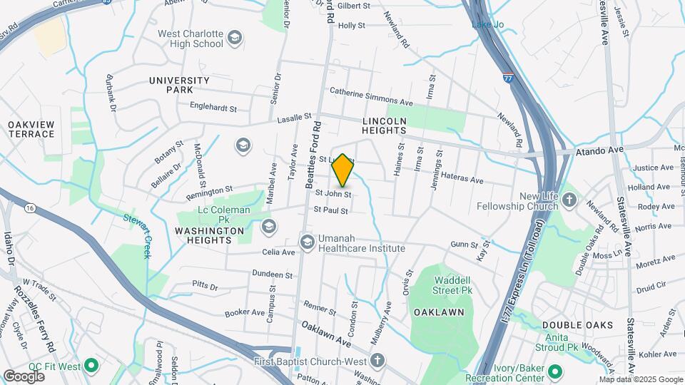 2010 St John St Map and Location Details