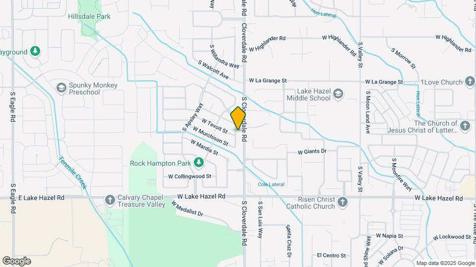 5764 S Staaten Ave Map and Location Details