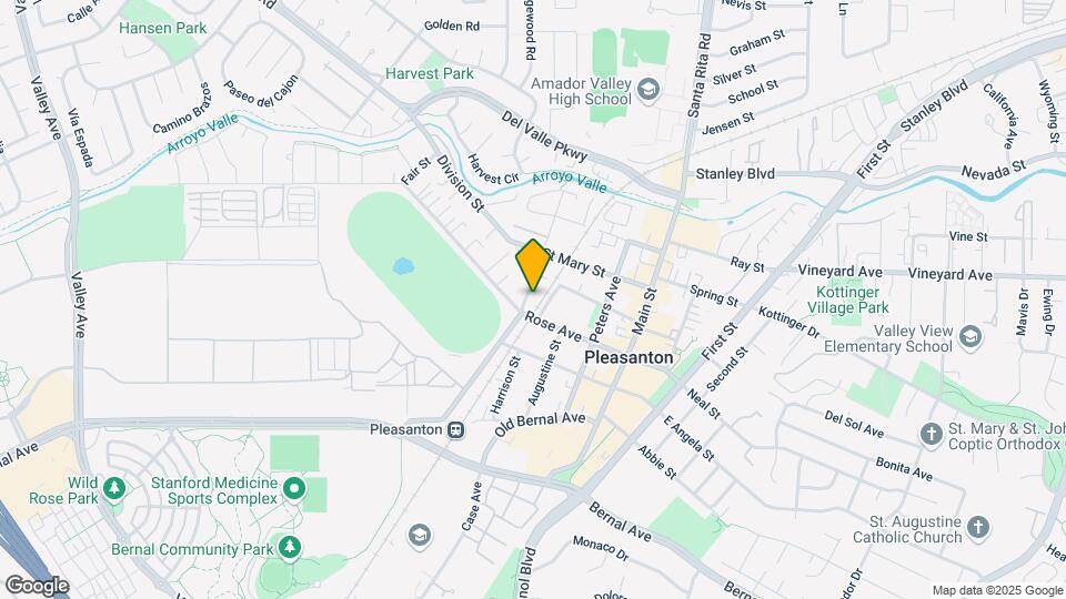 4458 Pleasanton Ave Mapa y Detalles de la Ubicación