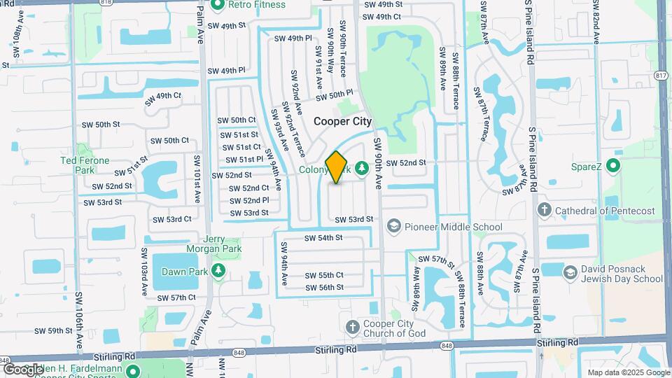5207 SW 91st Ave-Unit -5 Mapa y Detalles de la Ubicación