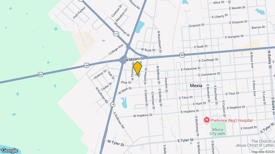 205 N Echols St Map and Location Details