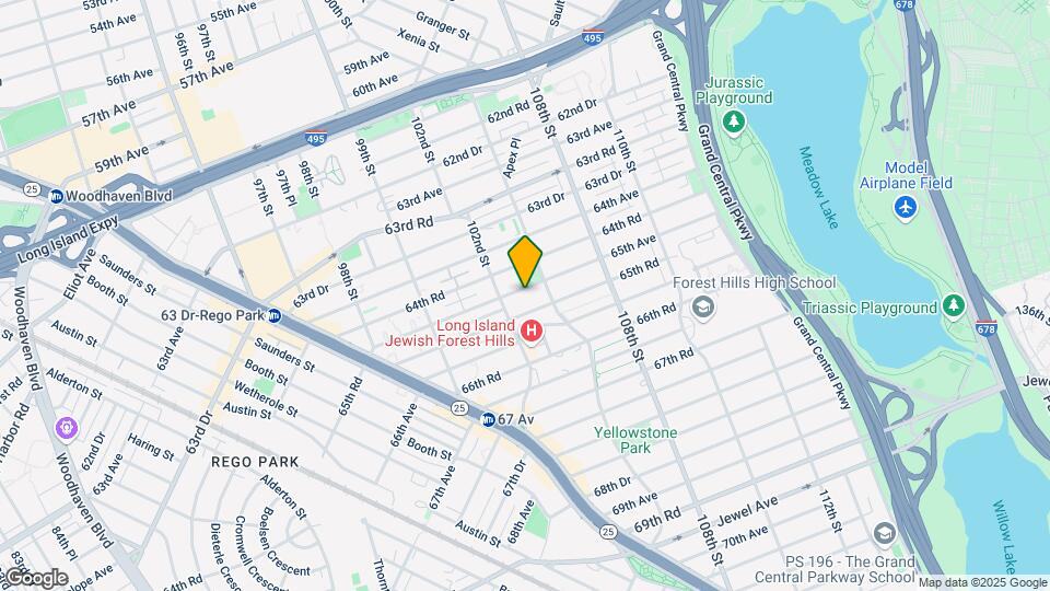 102-12 65th Ave-Unit -D21 Map and Location Details