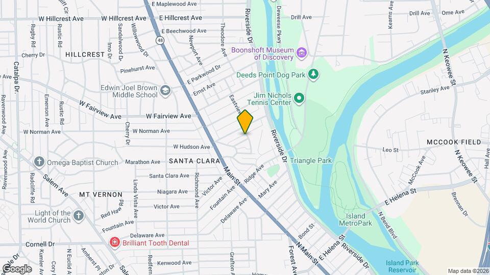 133 E Elmwood Ave Mapa y Detalles de la Ubicación