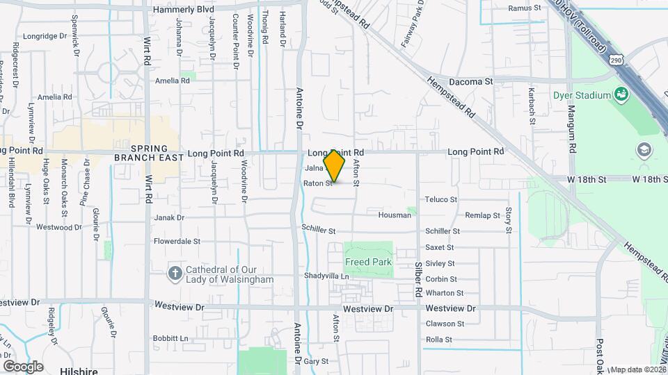 7207 Raton St Map and Location Details