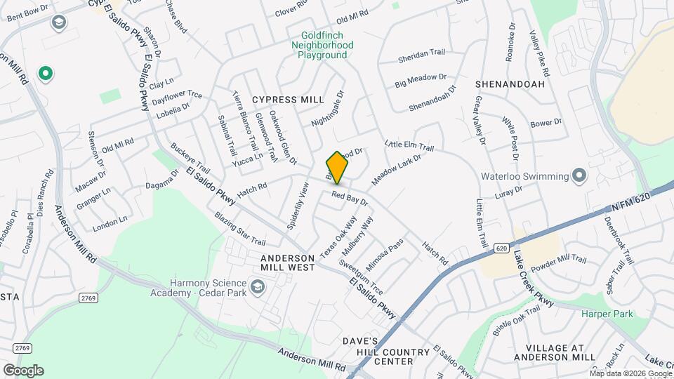 3010 Red Bay Dr Map and Location Details