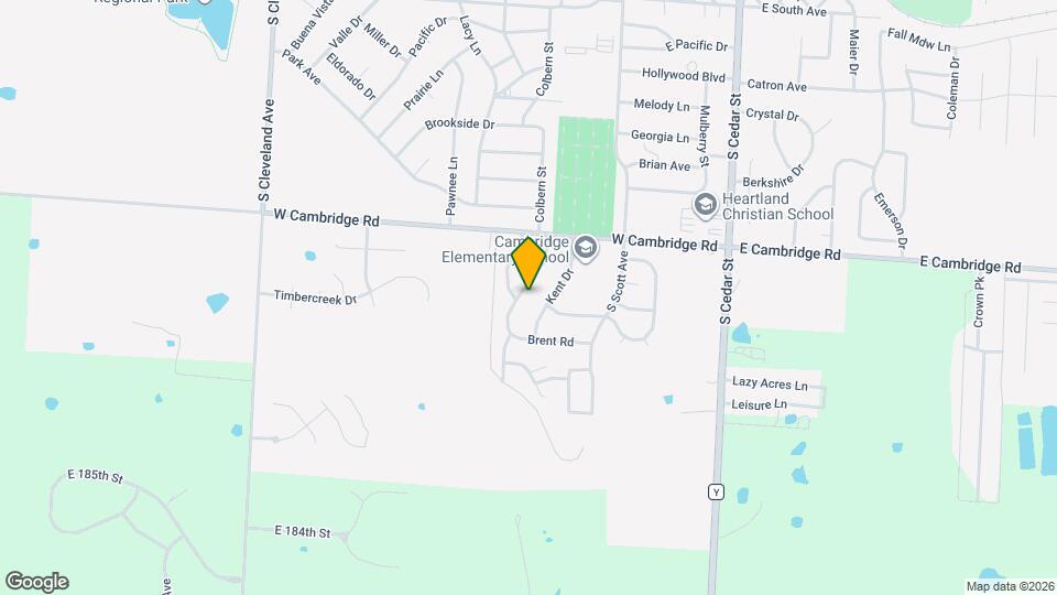 921 Colbern Dr Mapa y Detalles de la Ubicación