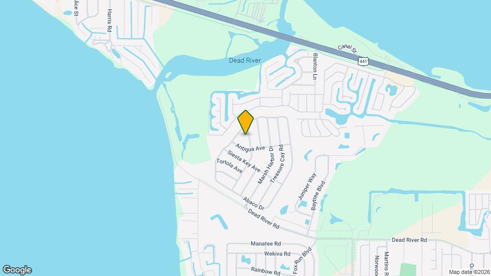 4496 Manica Dr Map and Location Details