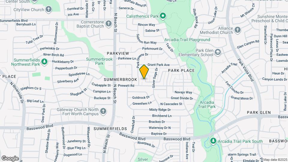 7763 Park Run Rd Map and Location Details