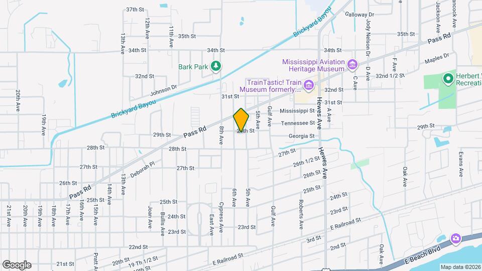 2823 6th Ave Map and Location Details