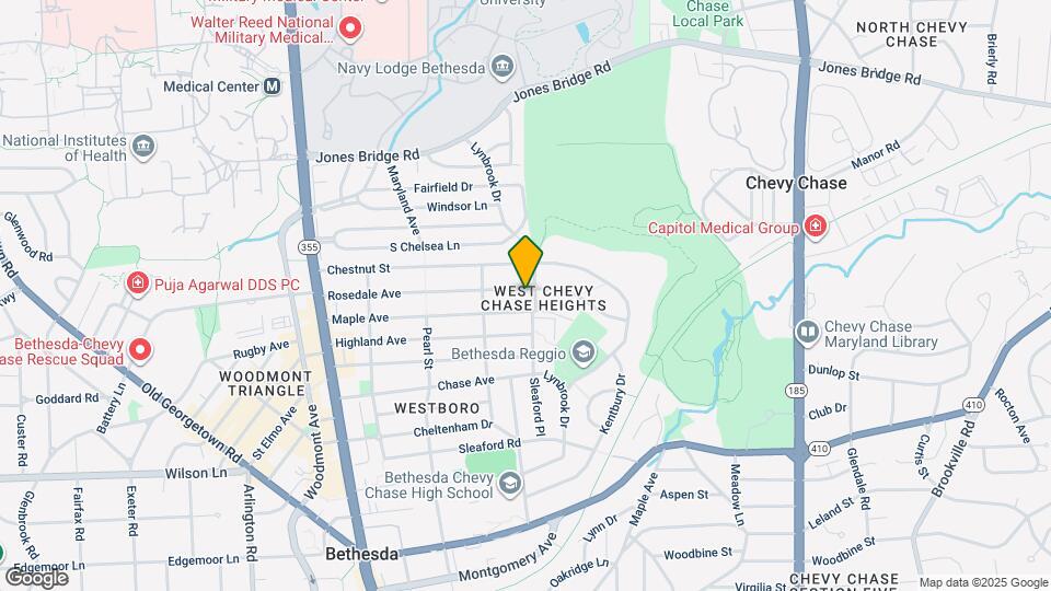 4406 Rosedale Ave Map and Location Details