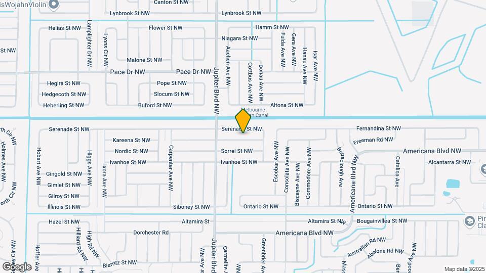843 Pyracantha St NW Map and Location Details