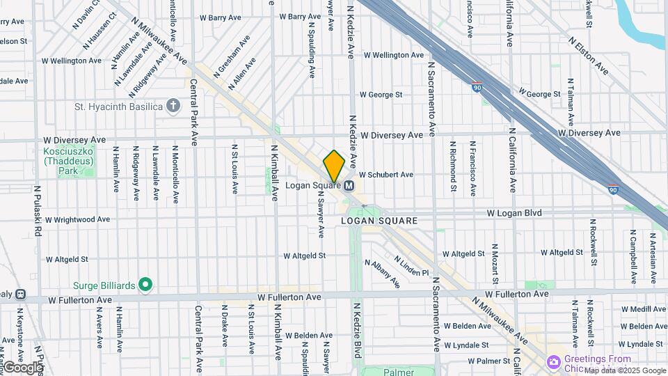 2638 N Milwaukee Ave, Unit 2 Mapa y Detalles de la Ubicación