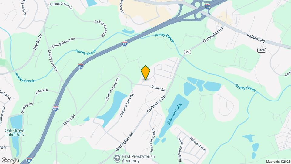 808 Woodsford Dr Map and Location Details