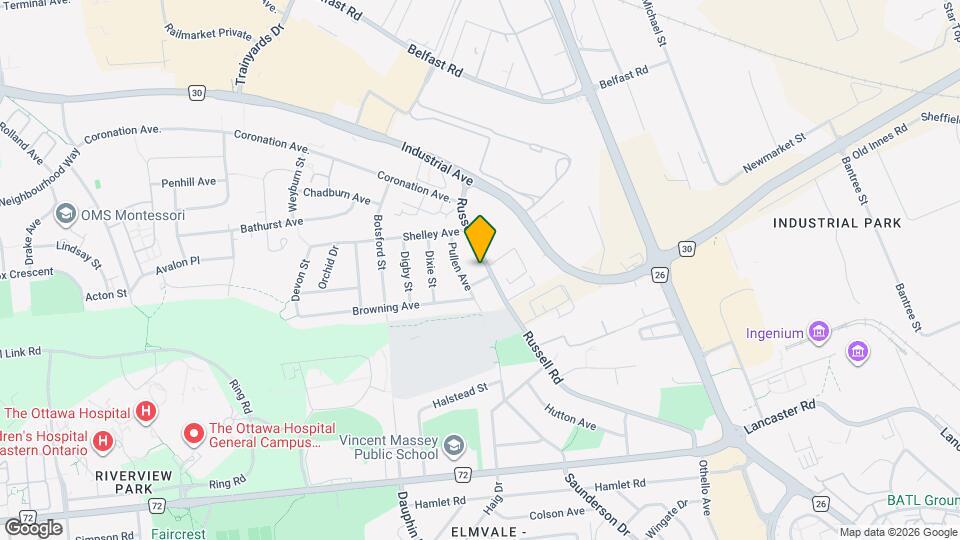 1678 Russell Rd Map and Location Details