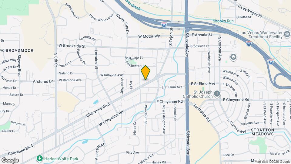 86 Cheyenne Blvd Map and Location Details