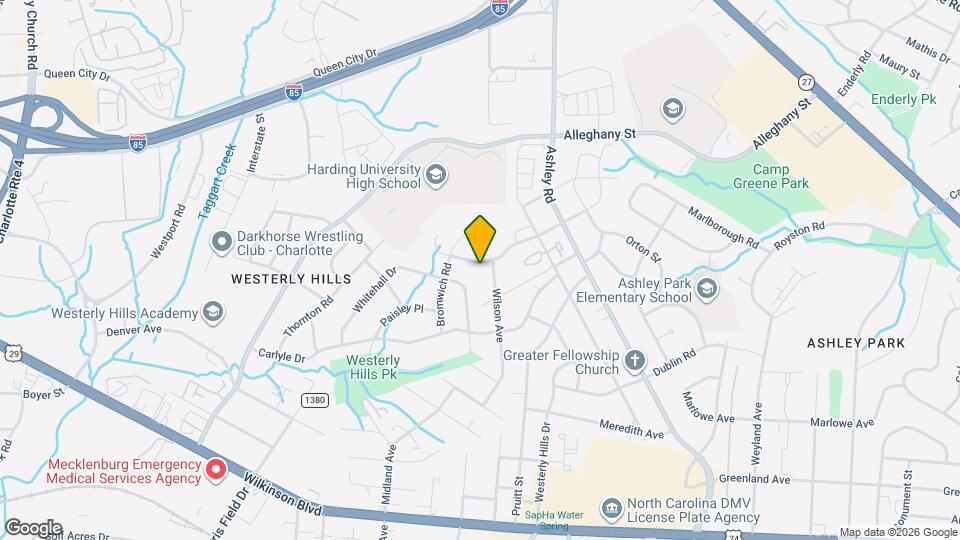 3715 Bullard St Mapa y Detalles de la Ubicación