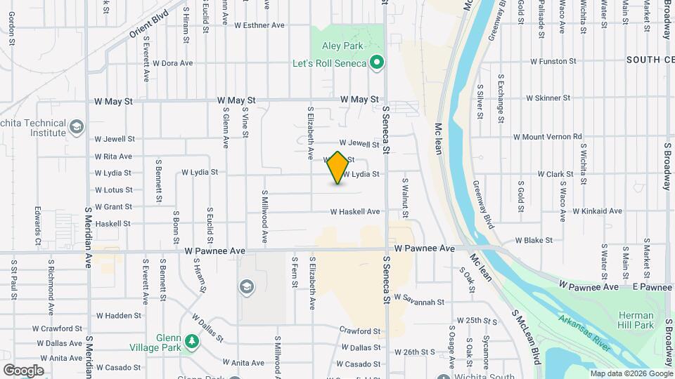 1402 W Lotus St Map and Location Details