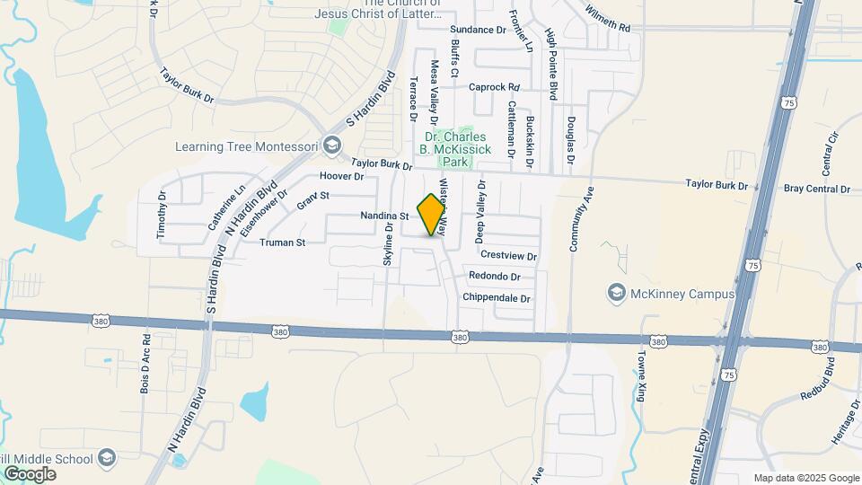 2805 Hawthorne Ln Map and Location Details