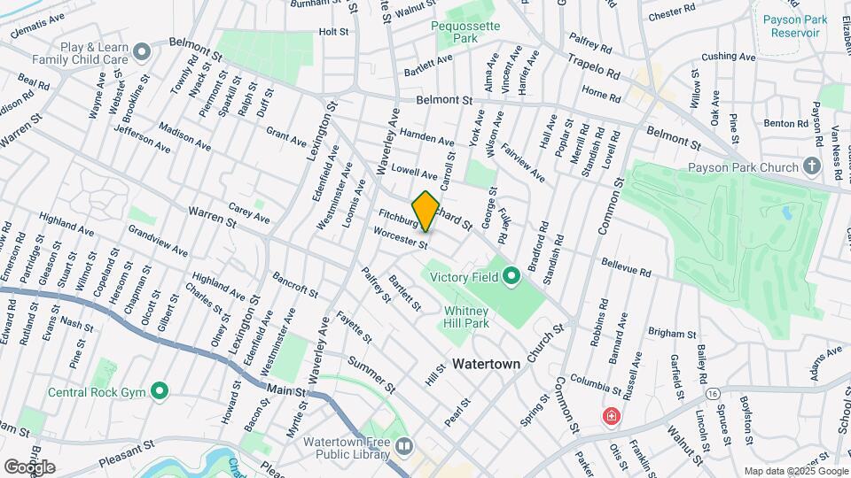29 Springfield St, Unit 2 Map and Location Details