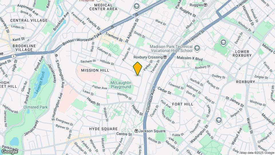 6 Hillside St Map and Location Details