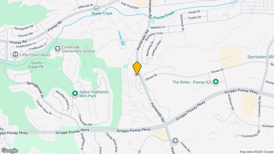 12252 Pepper Tree Ln Map and Location Details