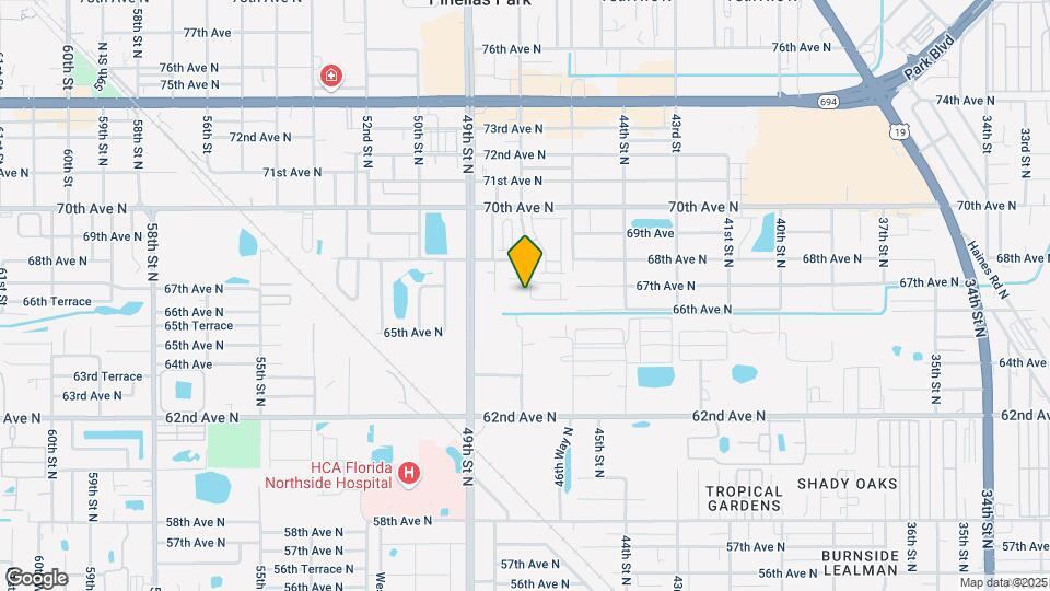 6686 47th St N Map and Location Details