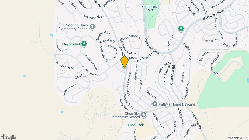 2354 Robindale Way Map and Location Details