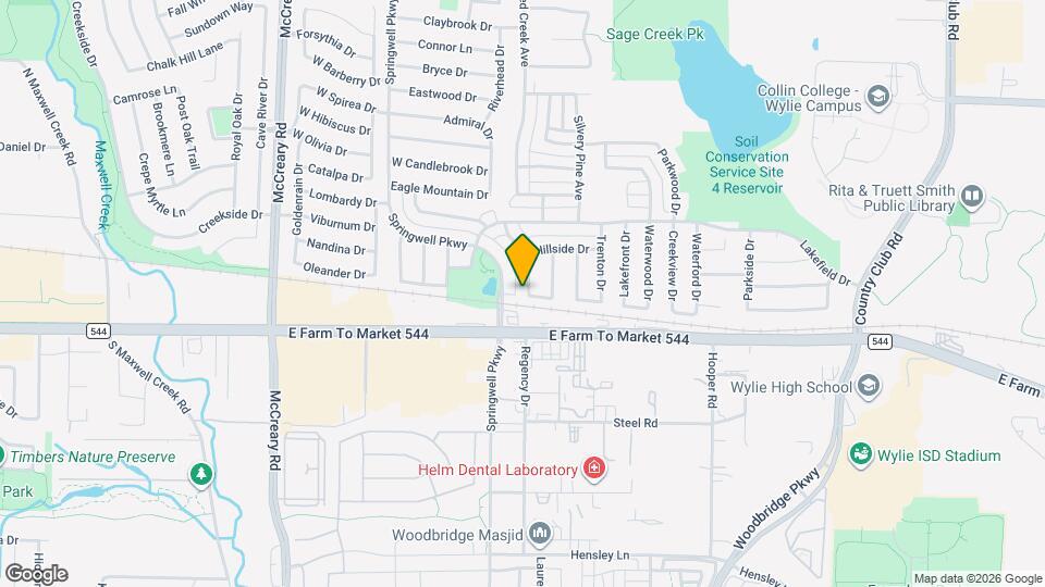 309 Cobblestone Dr Mapa y Detalles de la Ubicación