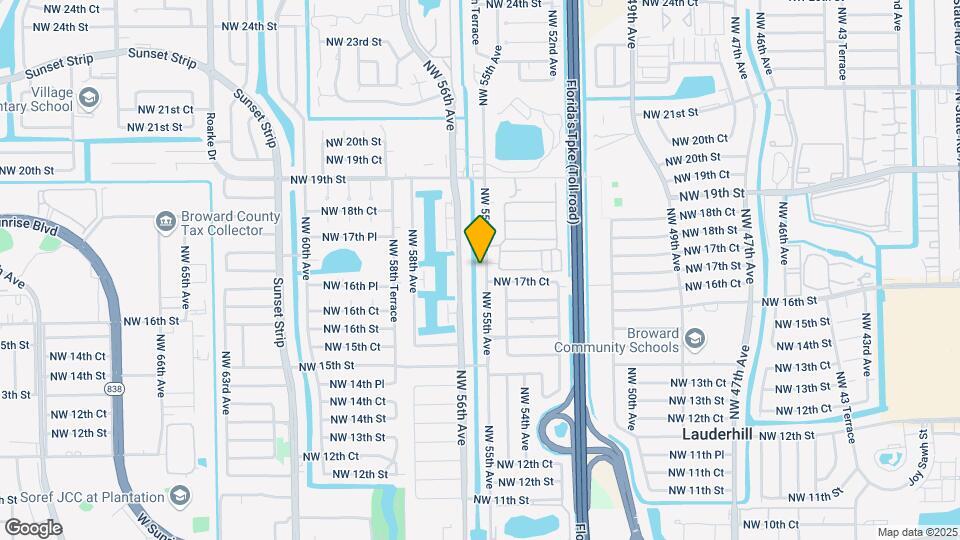 1759 NW 55th Ave Mapa y Detalles de la Ubicación