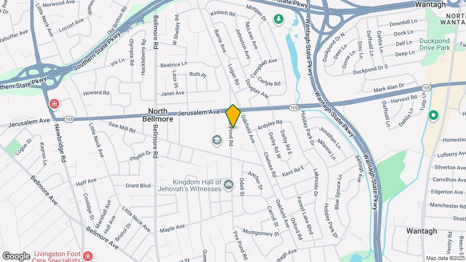 1243 Pea Pond Rd Map and Location Details